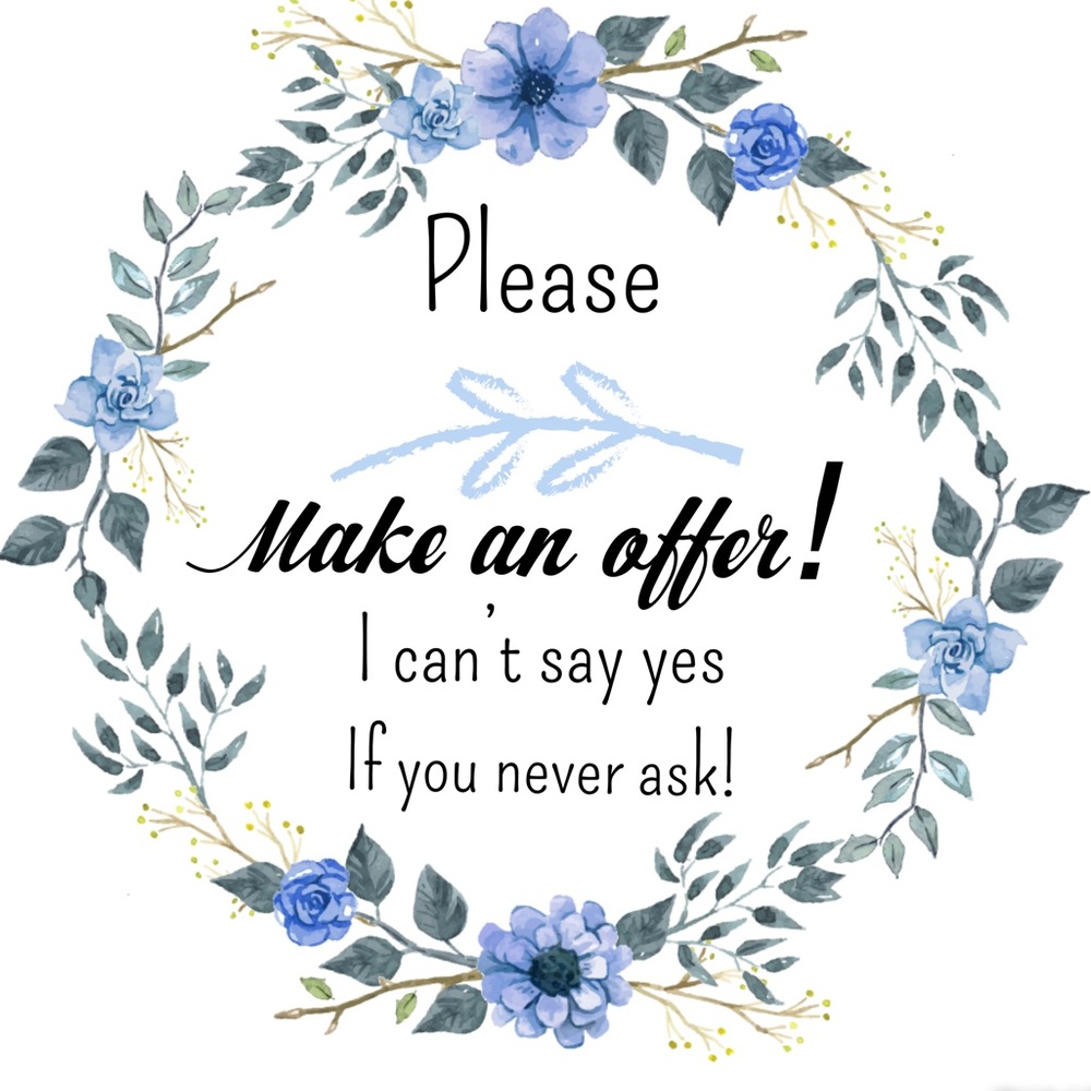 Make me an offer! 💙